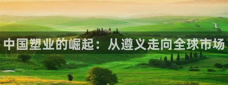 太阳集团城网官方入口：中国塑业的崛起：从遵义走向全球市场