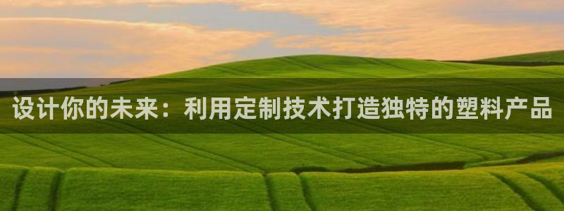 太阳gg平台登陆：设计你的未来：利用定制技术打造独特的塑料产